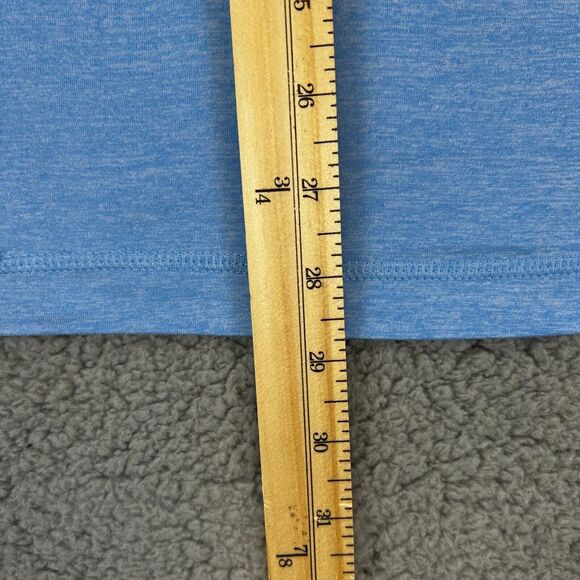 Wolverine Brand Adult Medium Blue Poly Blend Short Sleeve Shirt - Picture 7 of 12